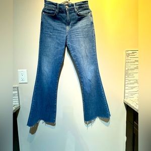 FRAME denim, Le Easy Flare fray